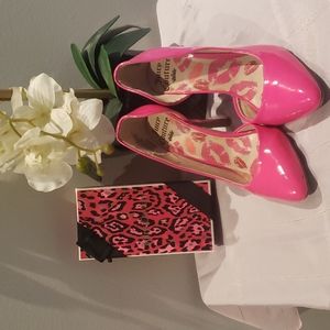 👠 Pink Juicy Couture heel shoes